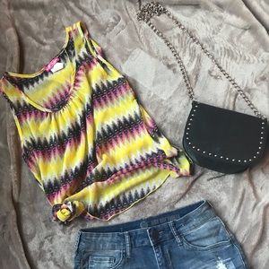 Patterned Tank Top